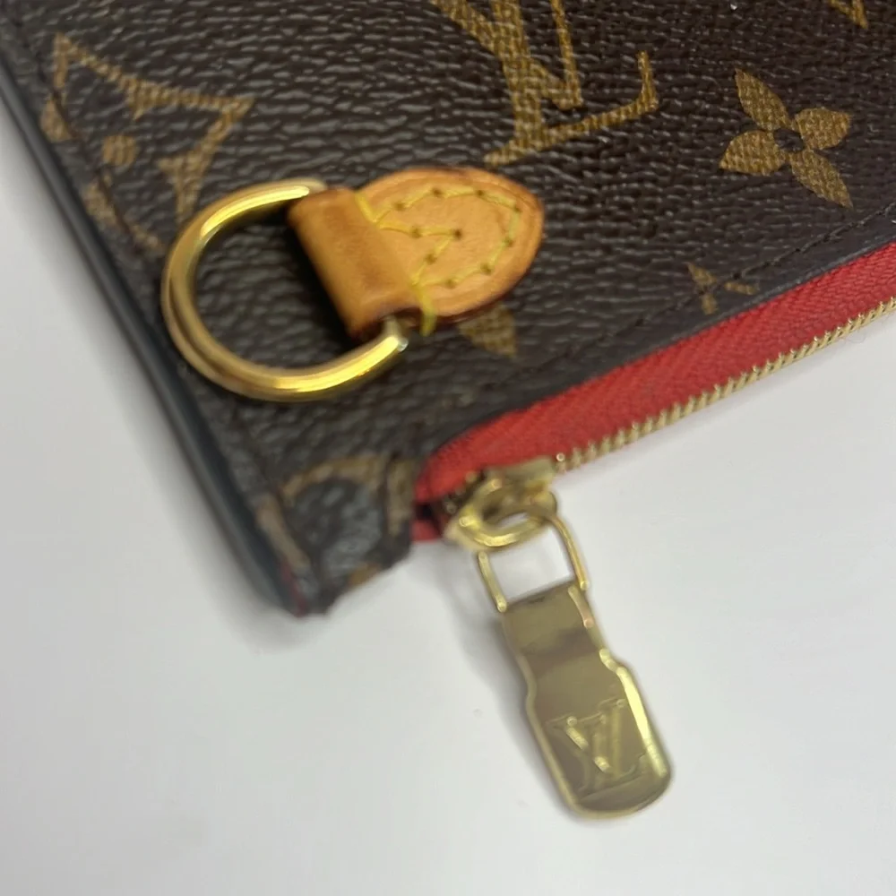 Louis Vuitton Neverfull Pochette Monogram Cherry - Picture 3 of 15